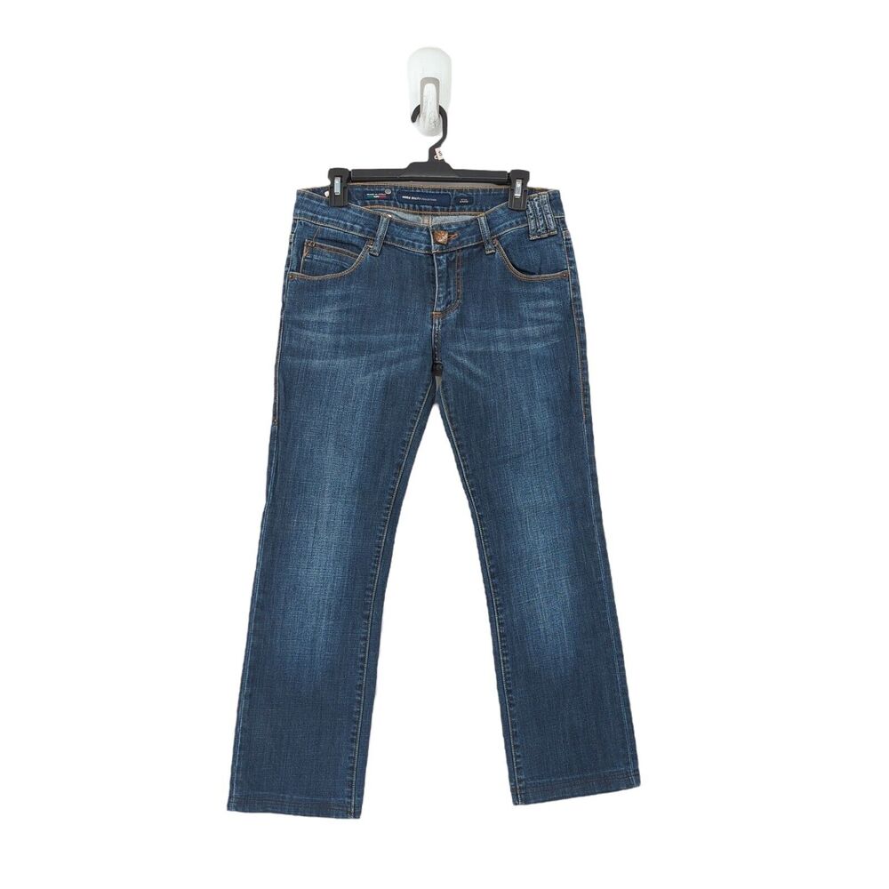 Miss Sixty Women 30 Radio Jeans Blue Skinny Low Rise Y2K Studded Embossed VTG
